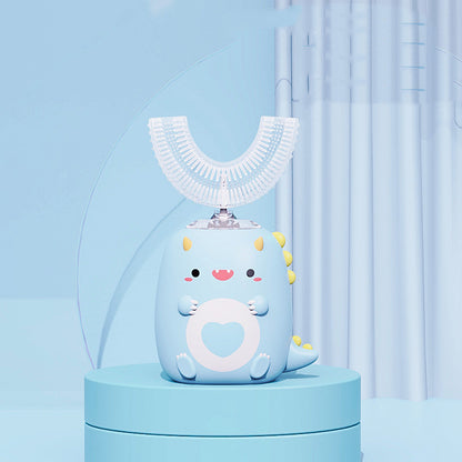 Mouth Type Food Grade Silicone Brush Head U-shaped Tooth Scaler